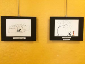 Exposition : James voyage chez Levure littéraire, exposition, évènement, médiathèque, amnéville, Levure littéraire, Romain Ravenel, Rodica Draghincescu, rencontre, art, collaboration artistique, illustration, graphisme, personnage, intervention artistique, intervenant, voyage, poésie, récit, écriture, dessin, James, les écarts, les écarts de james, james et cie, james et compagnie, james & cie, james et cie les écarts, james et compagnie les écarts, james & cie les écarts, 